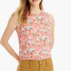 J. Crew Liberty Fabric Josephine Floral Tank Size 4